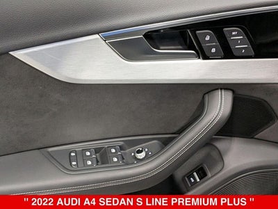 2022 Audi A4 45 S line Premium Plus quattro
