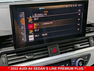 2022 Audi A4 45 S line Premium Plus quattro