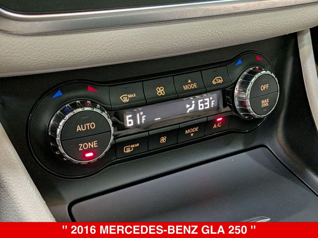 2016 Mercedes-Benz GLA GLA 250 4MATIC®