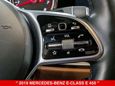 2019 Mercedes-Benz E-Class E 450 4MATIC®