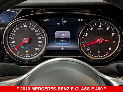2019 Mercedes-Benz E-Class E 450 4MATIC®