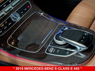 2019 Mercedes-Benz E-Class E 450 4MATIC®
