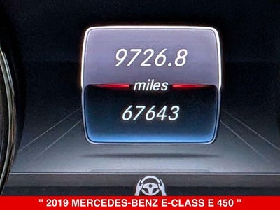 2019 Mercedes-Benz E-Class E 450 4MATIC®