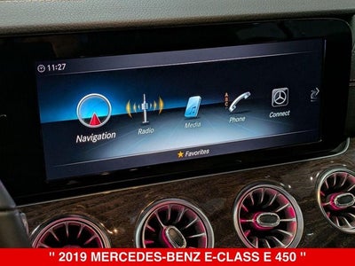 2019 Mercedes-Benz E-Class E 450 4MATIC®