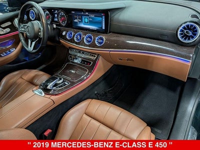2019 Mercedes-Benz E-Class E 450 4MATIC®