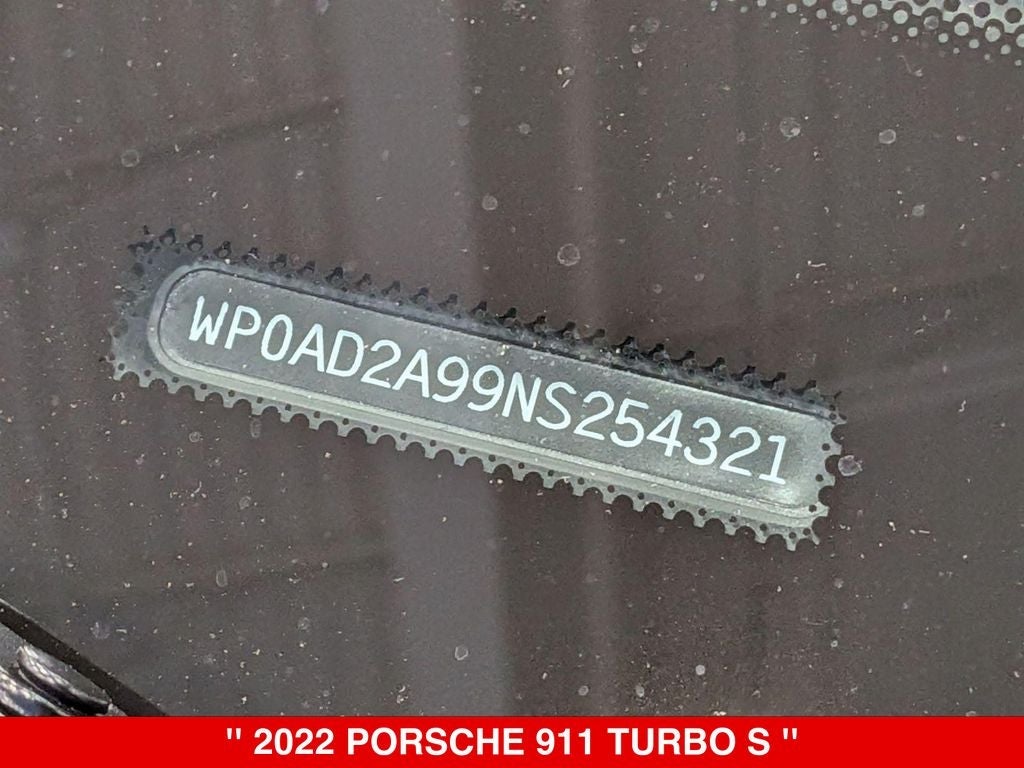 2022 Porsche 911 Turbo S