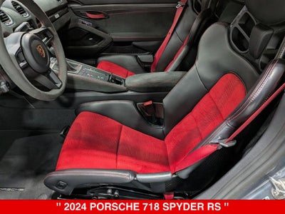 2024 Porsche 718 Spyder RS