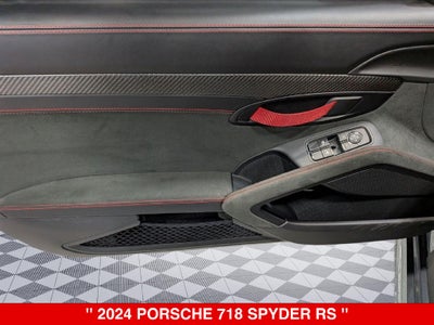2024 Porsche 718 Spyder RS