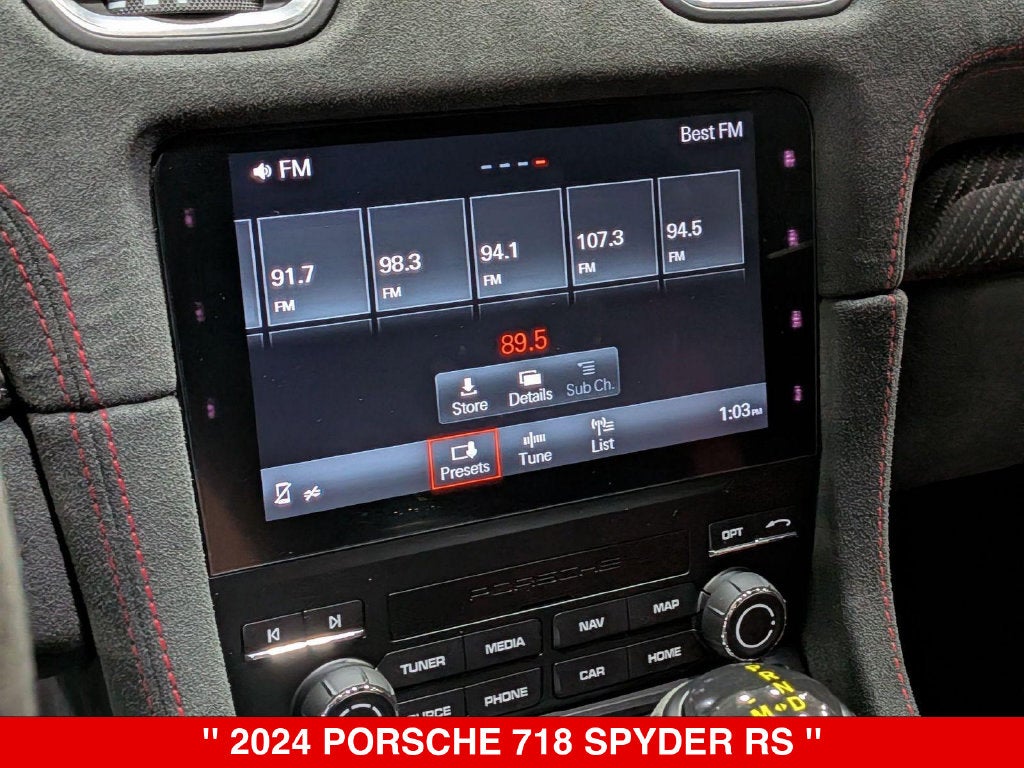 2024 Porsche 718 Spyder RS