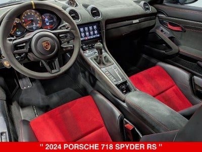 2024 Porsche 718 Spyder RS