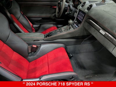 2024 Porsche 718 Spyder RS
