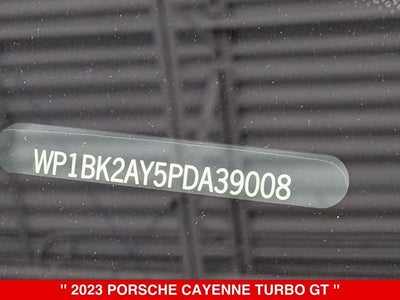 2023 Porsche Cayenne Coupe Turbo GT