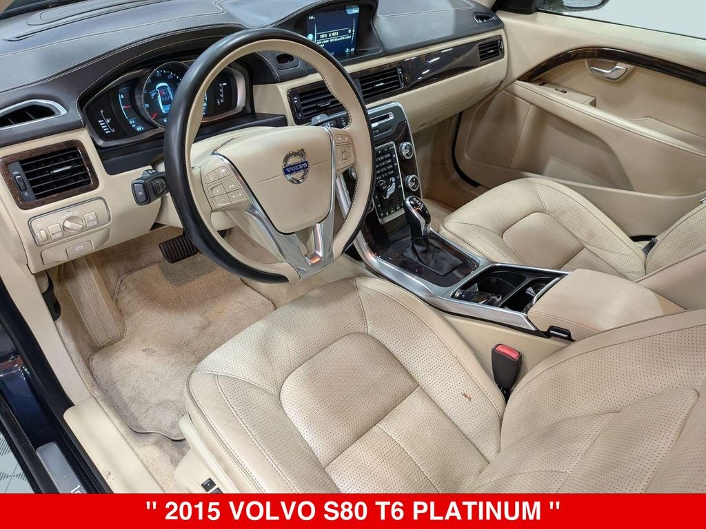 2015 Volvo S80 T6 Platinum