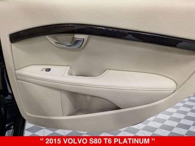 2015 Volvo S80 T6 Platinum