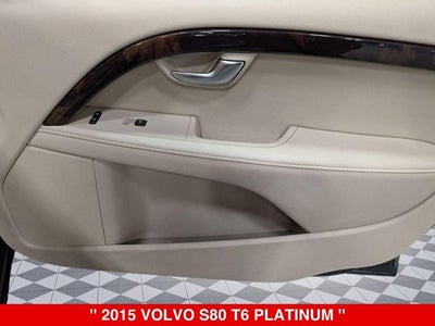 2015 Volvo S80 T6 Platinum
