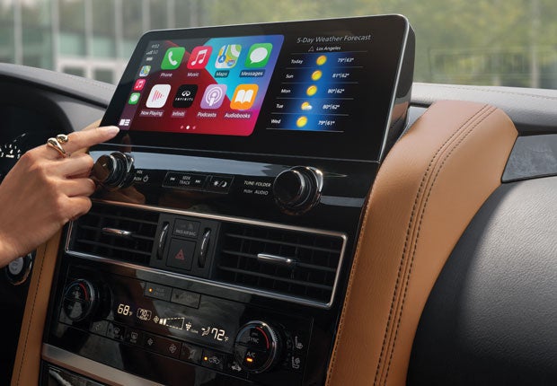 2024 INFINITI QX80 Key Features - WIRELESS APPLE CARPLAY® INTEGRATION | Danbury INFINITI in Danbury CT
