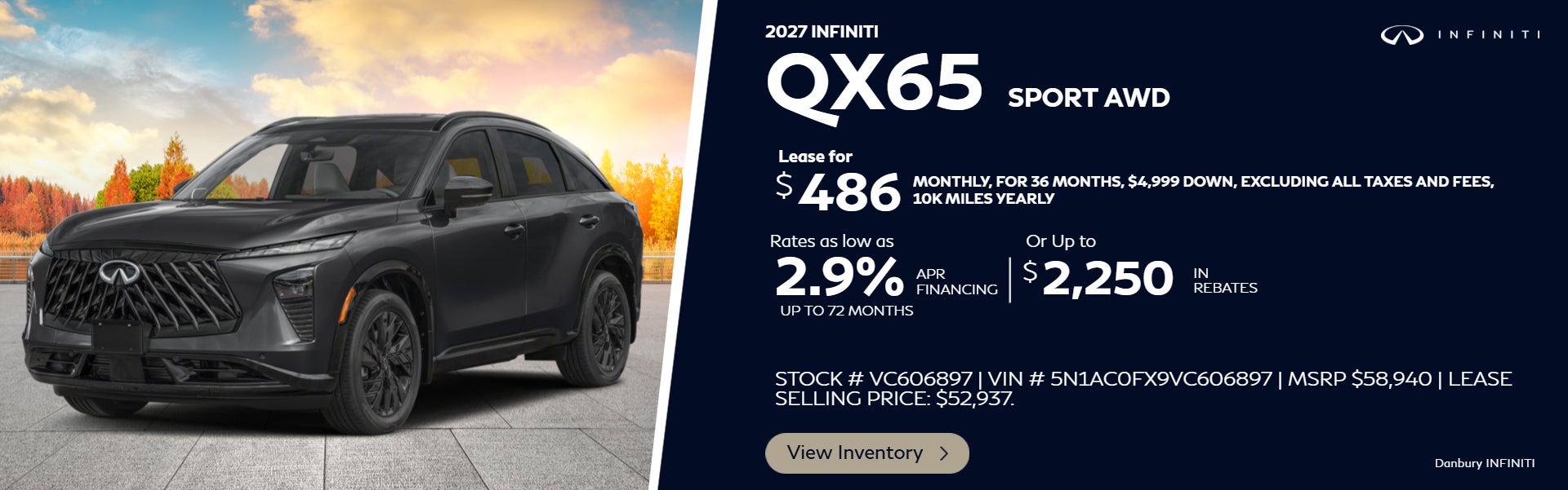 2027 INFINITI QX65 SPORT AWD