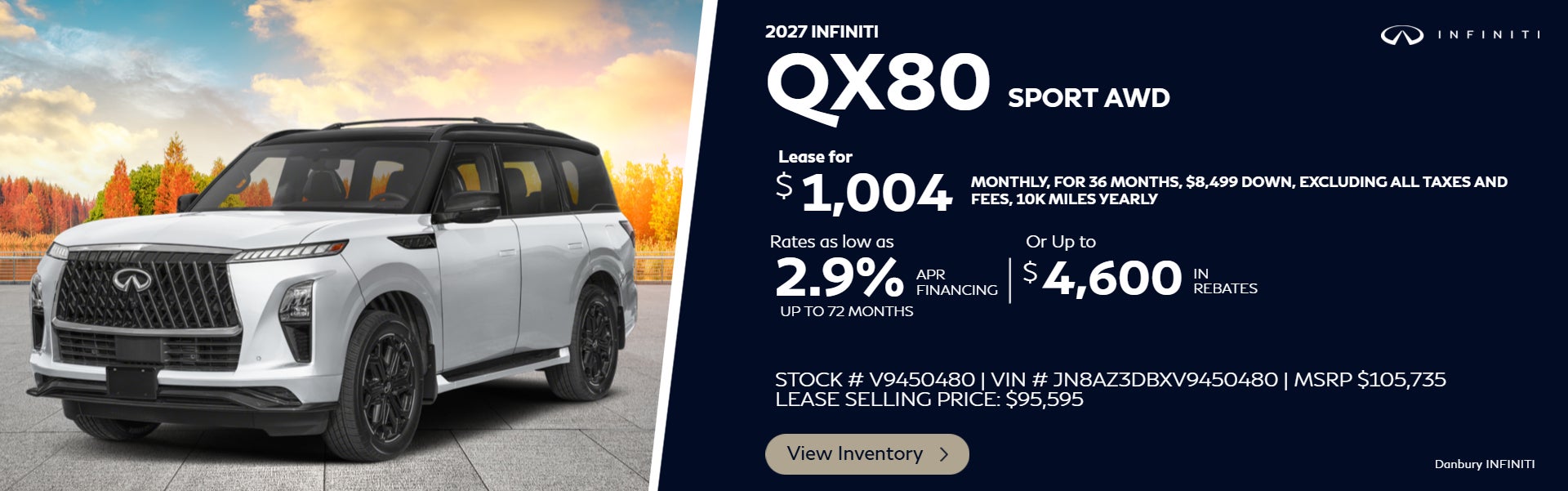  2027 INFINITI QX80 SPORT AWD